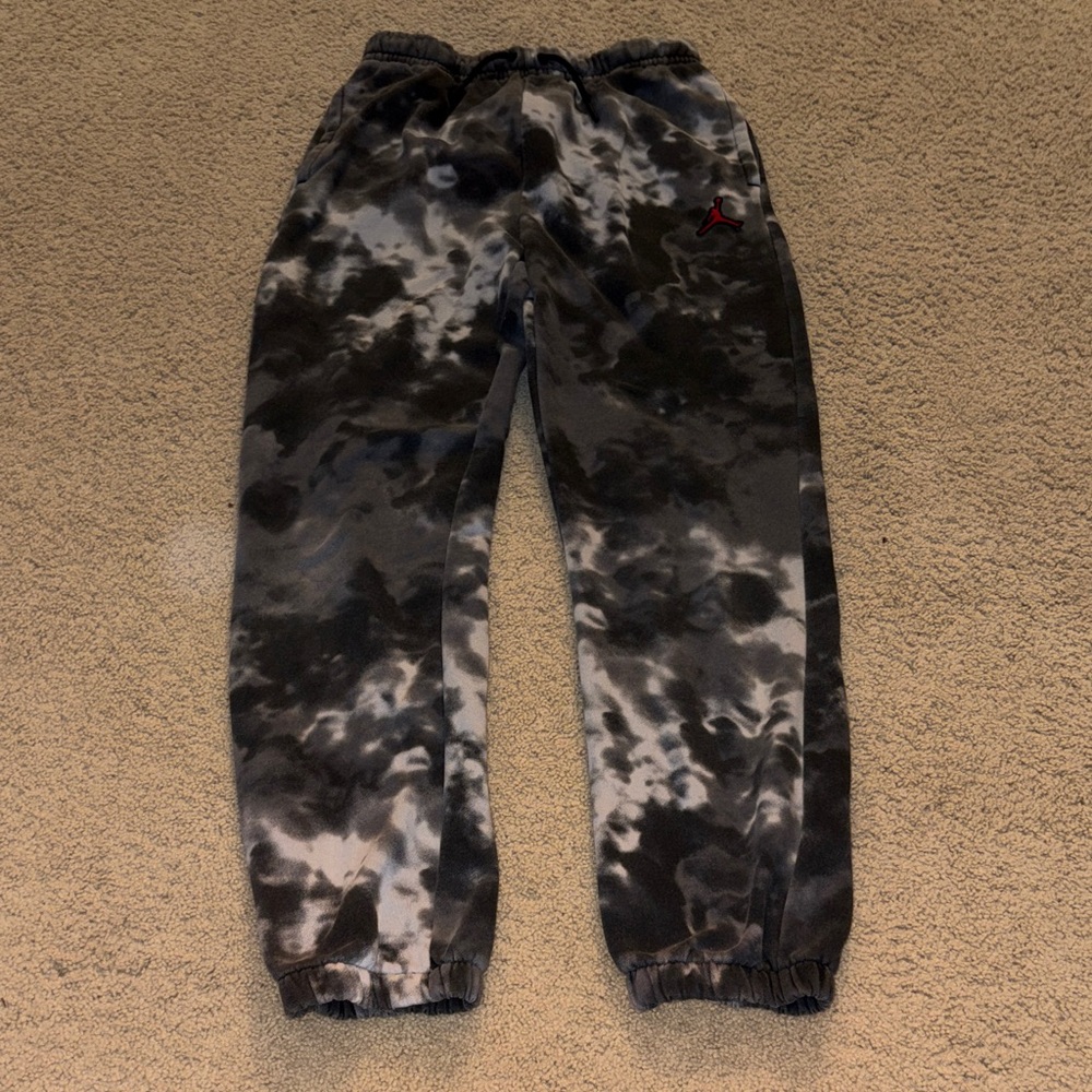Kids Black and Gray Joggers